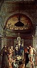 Altarpiece Canvas Paintings - San Giobbe Altarpiece